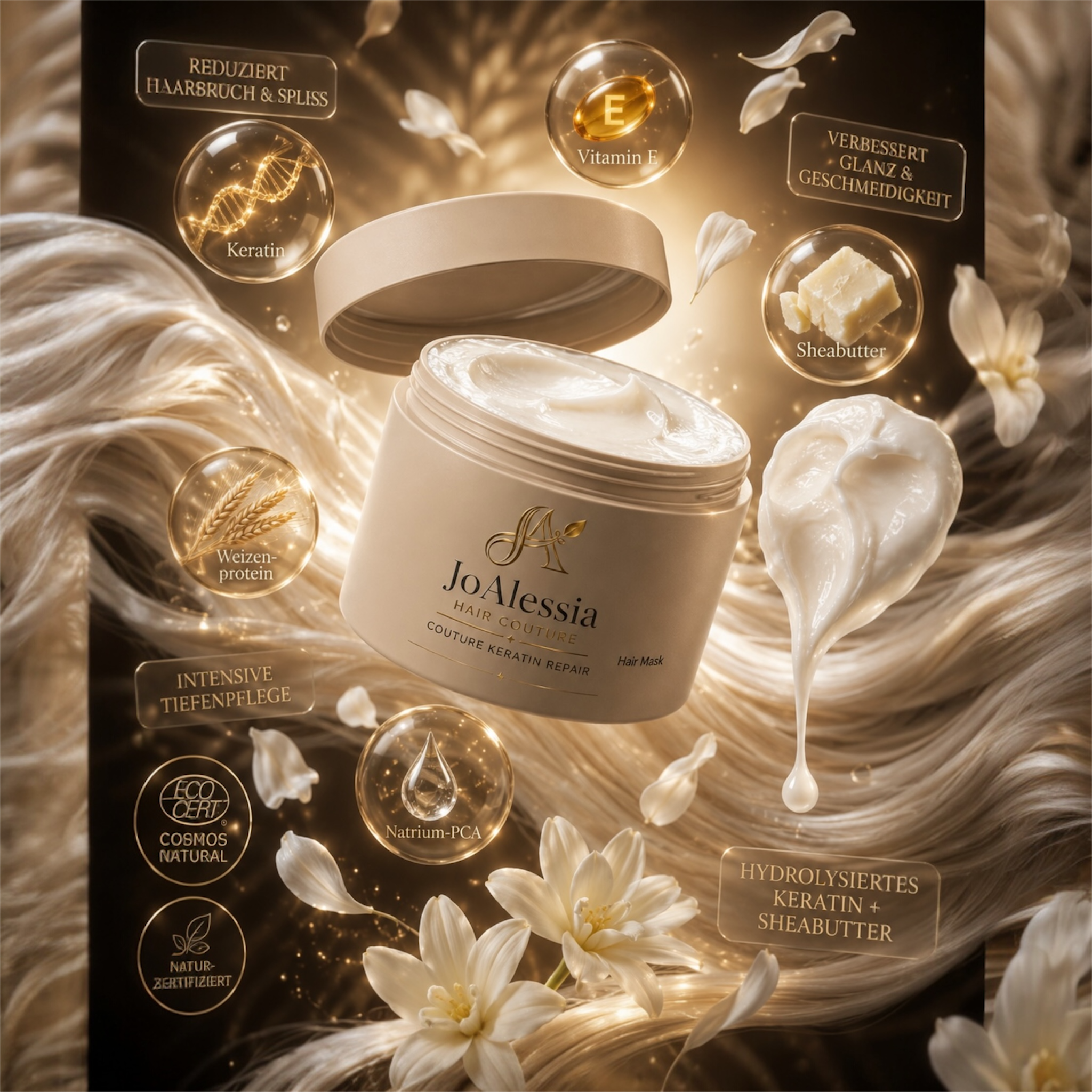 JoAlessia Hair Couture – Couture Keratin Luxury Repair Mask
